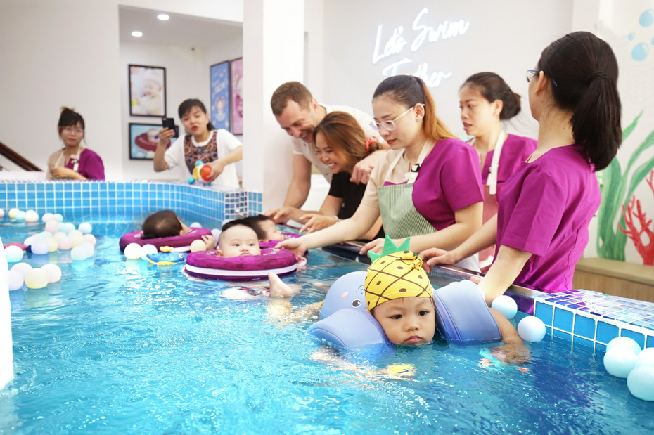 Lý do bơi thủy liệu tại PamperMe được phụ huynh tin yêu và lựa chọn