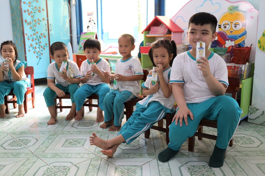 4 năm thực hiện, sữa học đường tỉnh Bến Tre nhận được nhiều điểm cộng