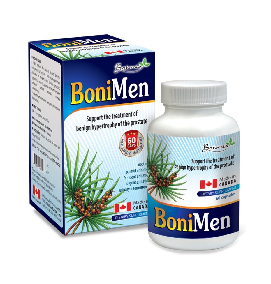 BoniMen – Bí quyết co nhỏ tuyến tiền liệt không cần phẫu thuật