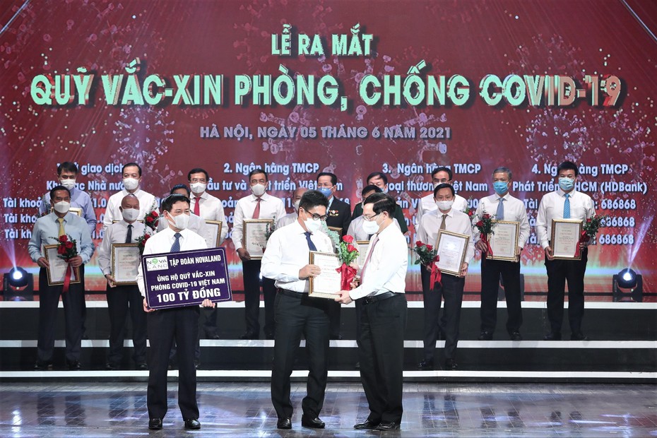 Novaland góp 100 tỷ vào quỹ vắc xin phòng Covid-19