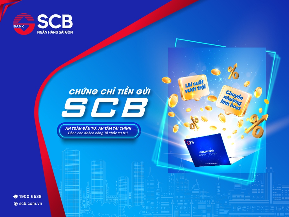 SCB phát hành chứng chỉ tiền gửi mới dành cho khách hàng doanh nghiệp