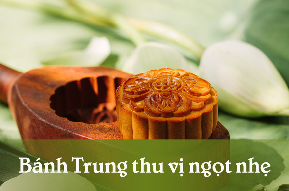 Bánh Trung thu ít ngọt nhờ đường isomalt