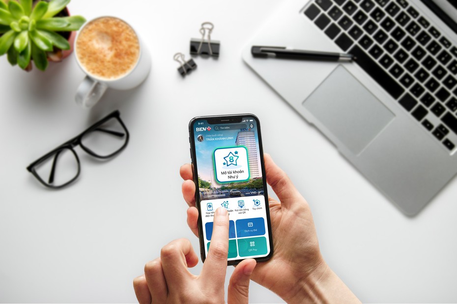 Miễn phí chọn số tài khoản Như ý trên BIDV SmartBanking