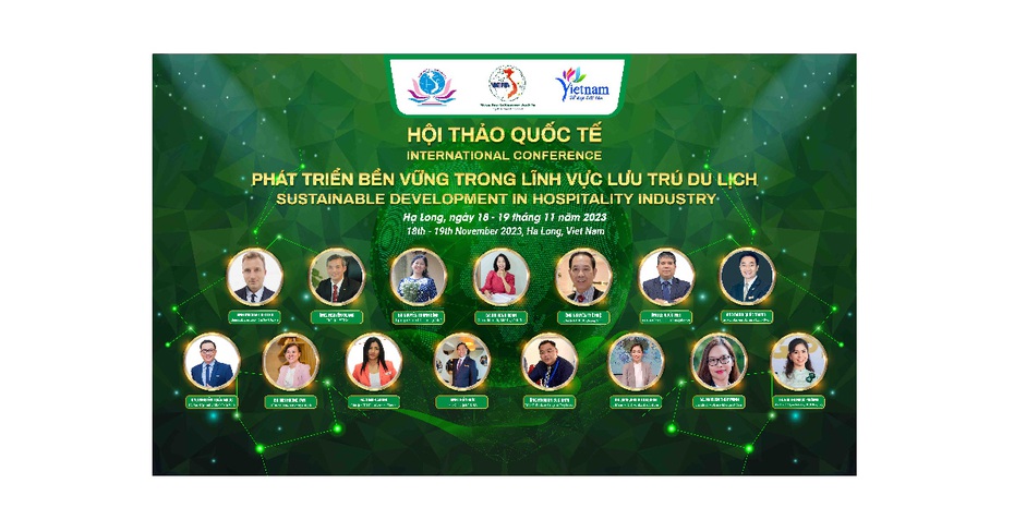 VEHA tổ chức Hội thảo “Phát triển bền vững trong lĩnh vực lưu trú du lịch” tại Quảng Ninh