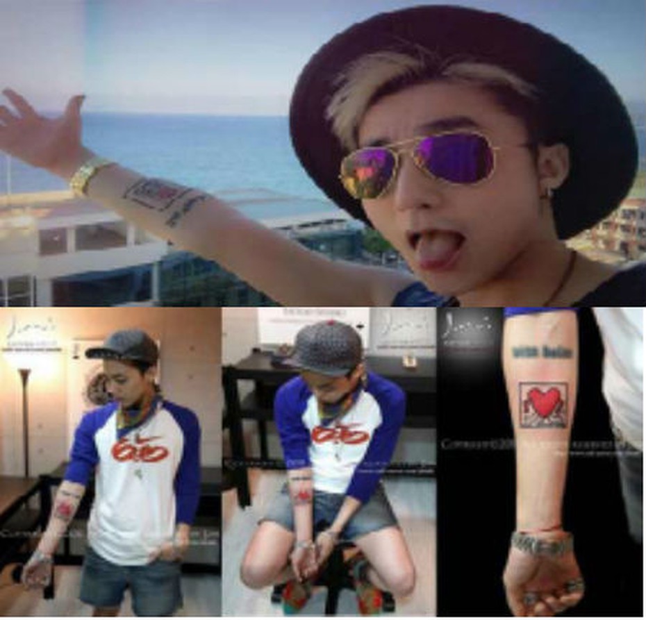 Sơn Tùng lại dính nghi án ‘bản sao hình xăm’ của G-Dragon