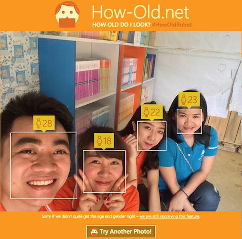 Cẩn thận với 'How-Old.net'