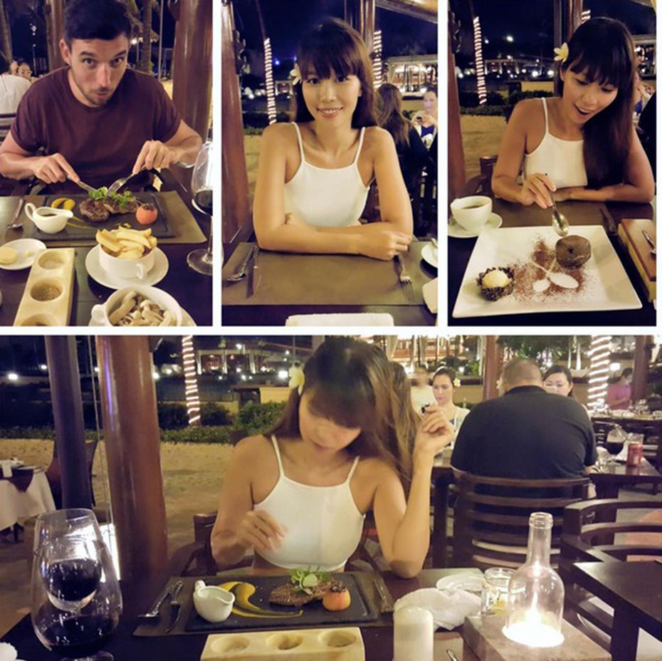 Đám cưới của Hà Anh và bạn trai ngoại quốc sẽ tổ chức ở biển