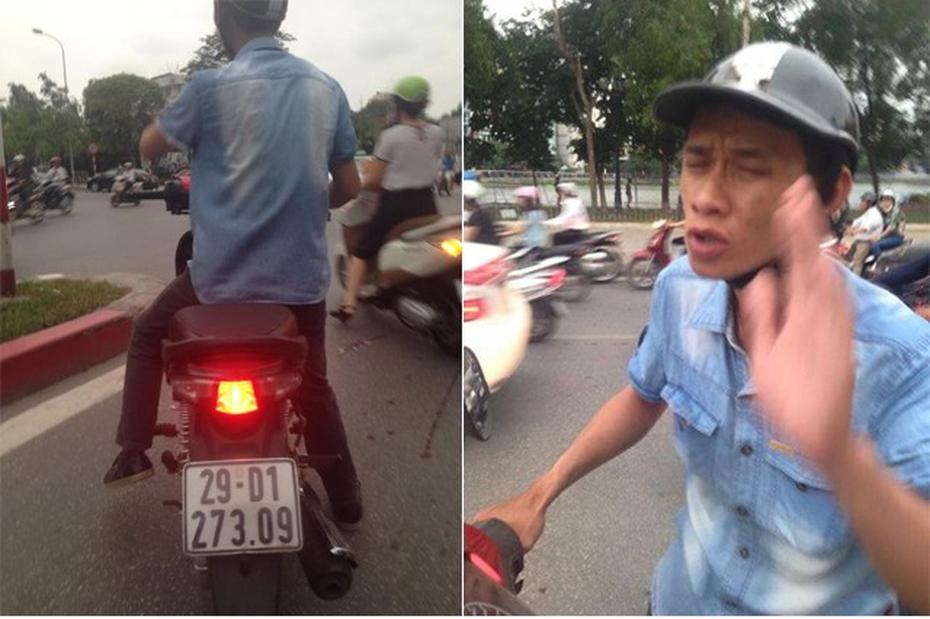 Hà Nội: Thanh niên ăn vạ, chặn xe ngoại tỉnh xin tiền