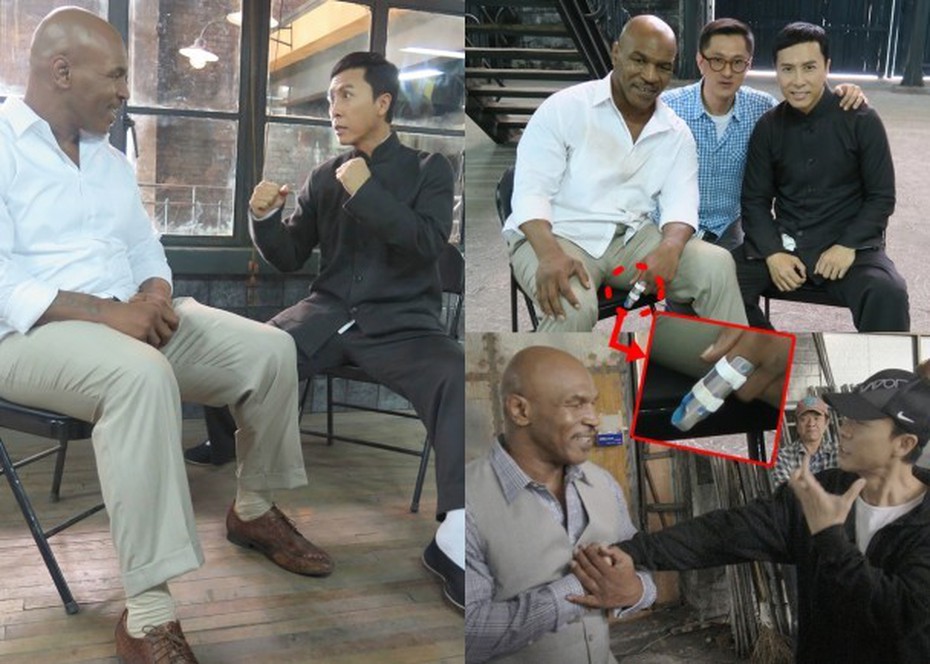 Cựu võ sỹ 'thép' Mike Tyson bị Chân Tử Đan đánh gãy ngón tay