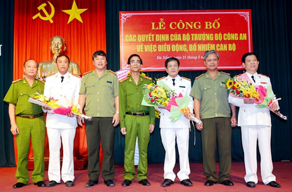 Công an TP Đà Nẵng ra mắt ban giám đốc mới