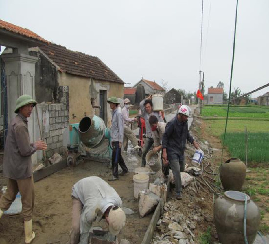 Xây dựng nông thôn mới: Phát huy thành công nội lực trong dân