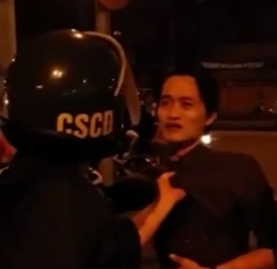 Vụ CSCĐ túm cổ áo dân: Phó trung đoàn trưởng xin lỗi