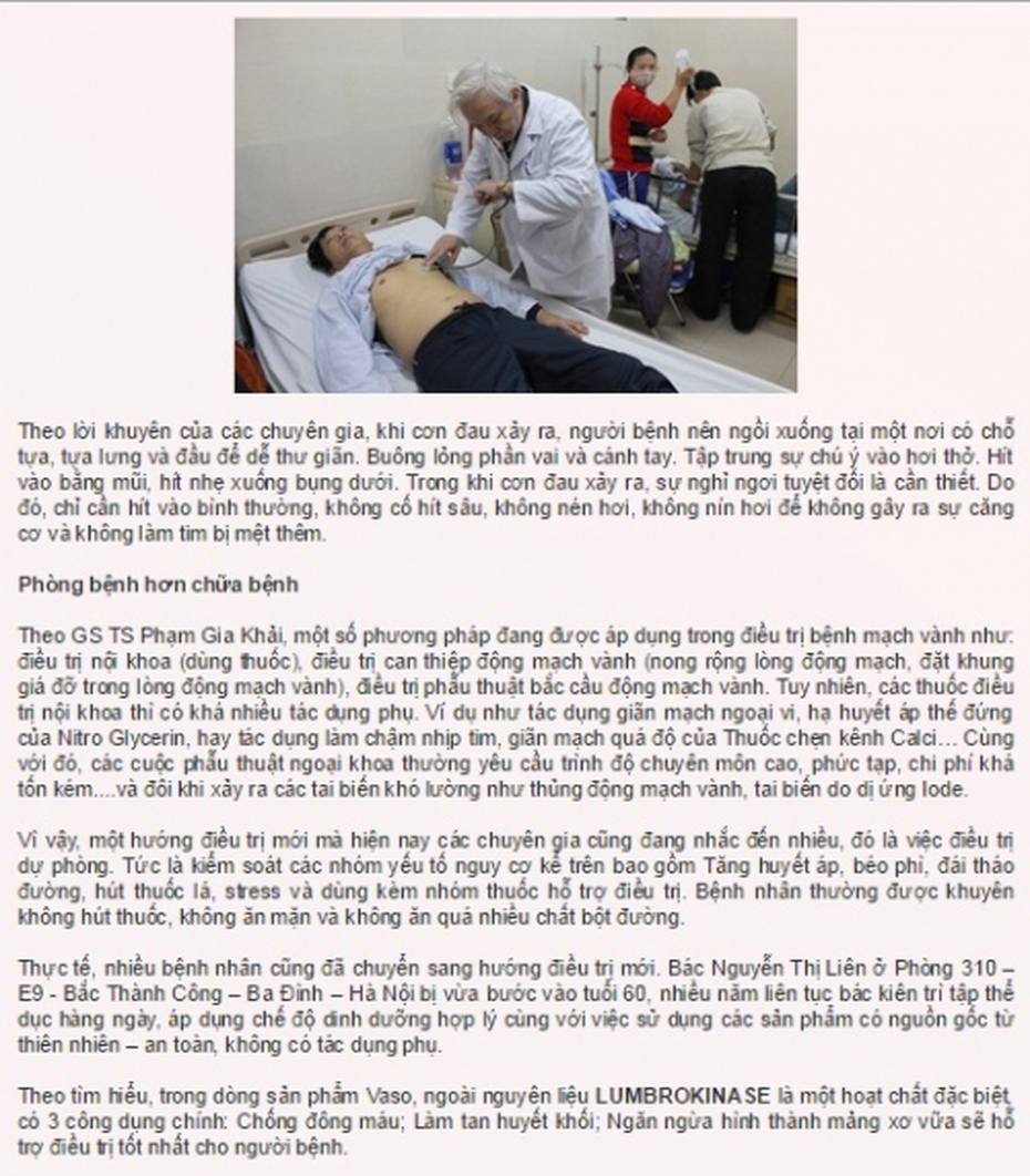 Quảng cáo TPCN Vasonew như 'thần dược'