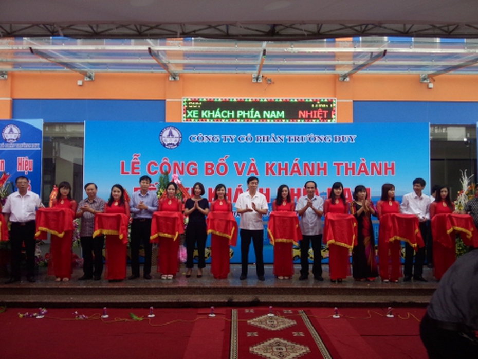Nam Định: Khai trương bến xe khách Phía Nam