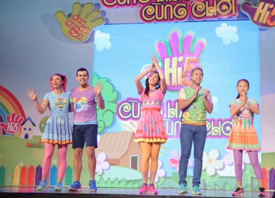 Hi5 'quậy tưng' trong live-concert đầu tiên tại Việt Nam