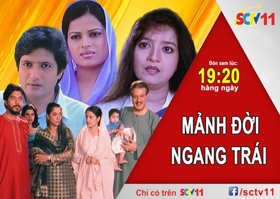 Phim Ấn Độ 'Mảnh đời ngang trái' hấp dẫn, kịch tính trên SCTV11