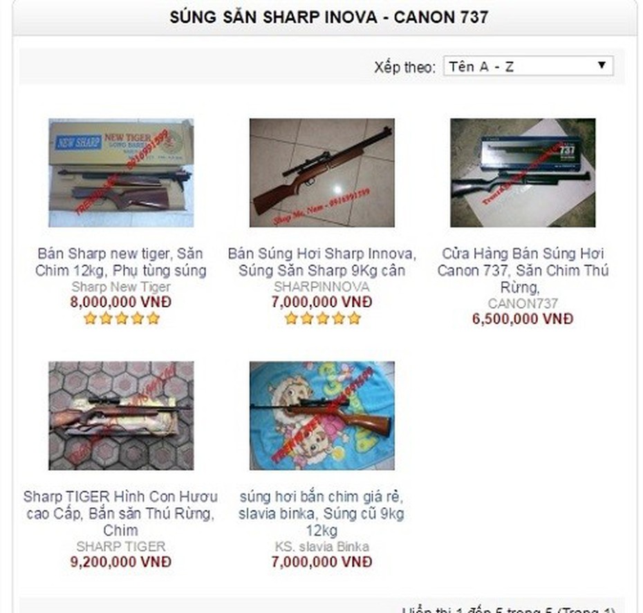 Mua bán súng - Kỳ 1: Khi 'kẻ hủy diệt' được rao bán công khai