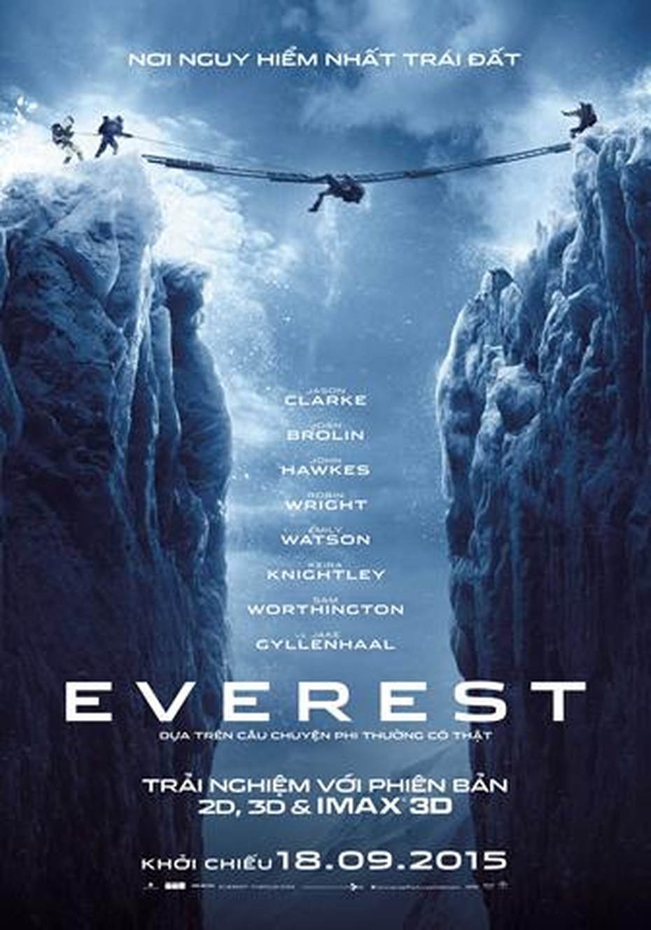 Phim bom tấn ‘Everest’: Câu chuyện có thật về thảm họa bão tuyết