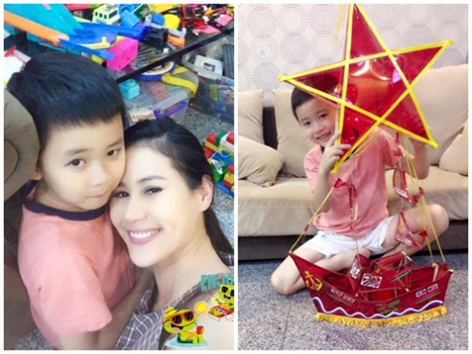 Tết Trung thu 2015: Nhóc tỳ sao Việt rộn ràng đón Tết bên bố mẹ