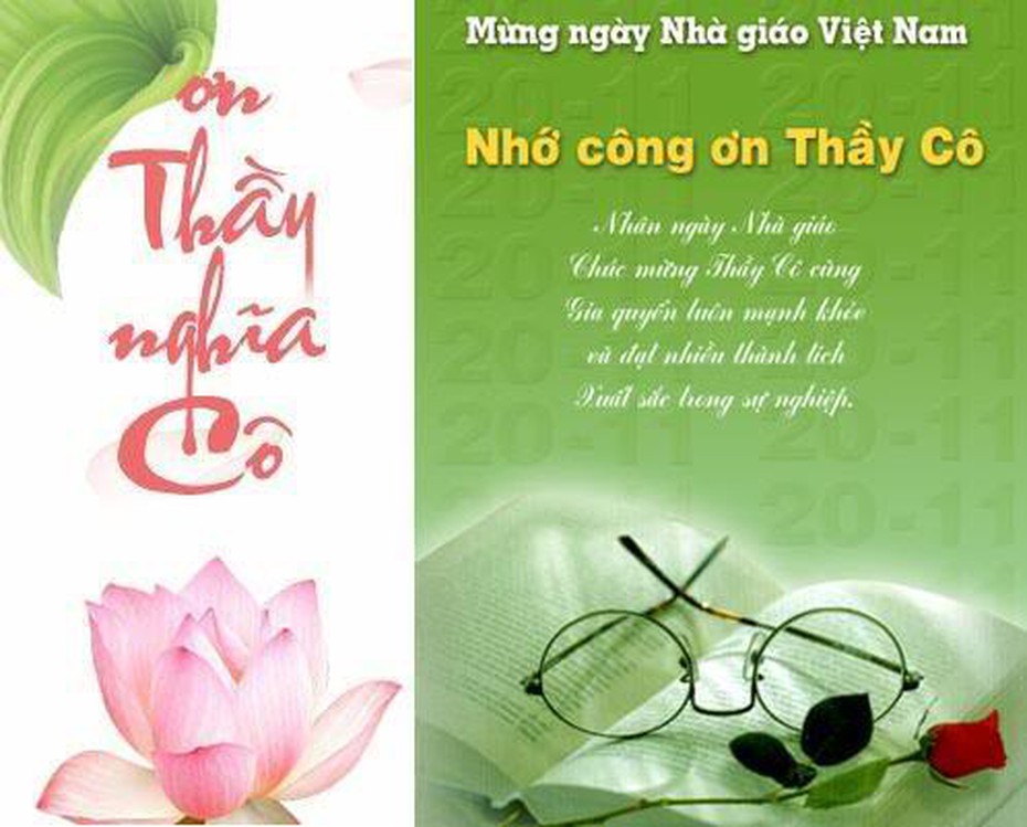 20 lời chúc 20/11 hay nhất dành tặng thầy cô Ngày Nhà giáo Việt Nam