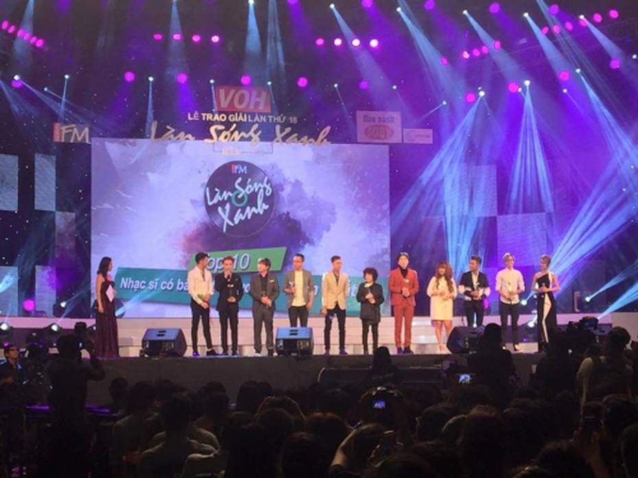 Trọng Hiếu, Tiên Tiên chiến thắng Làn Sóng Xanh 2015