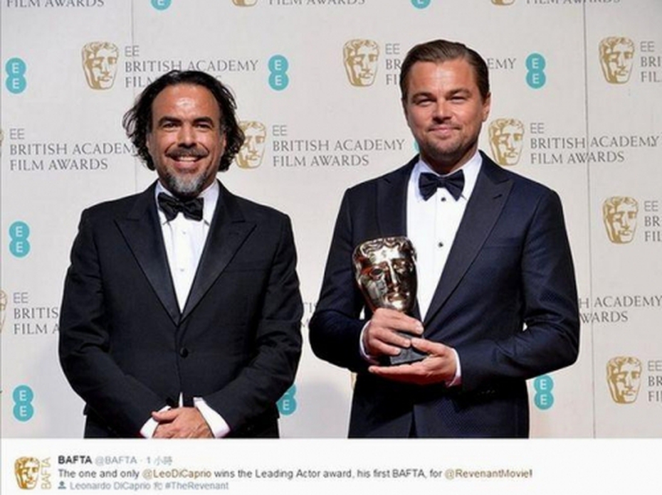 'The Revenant' ôm trọn 5 giải tại lễ trao giải 'Oscar của Anh'