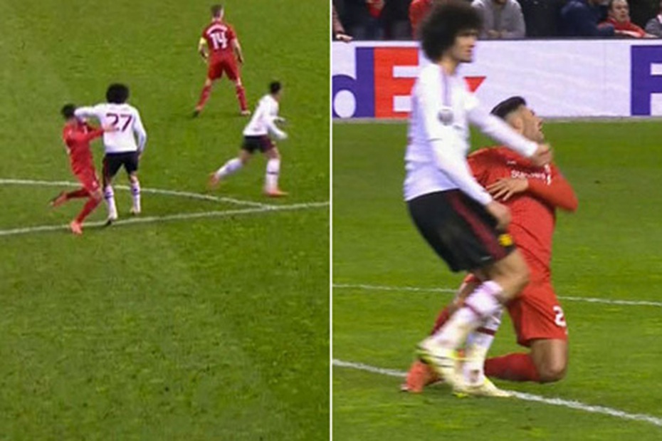 Fellaini và M.U thở phào vì thoát án phạt