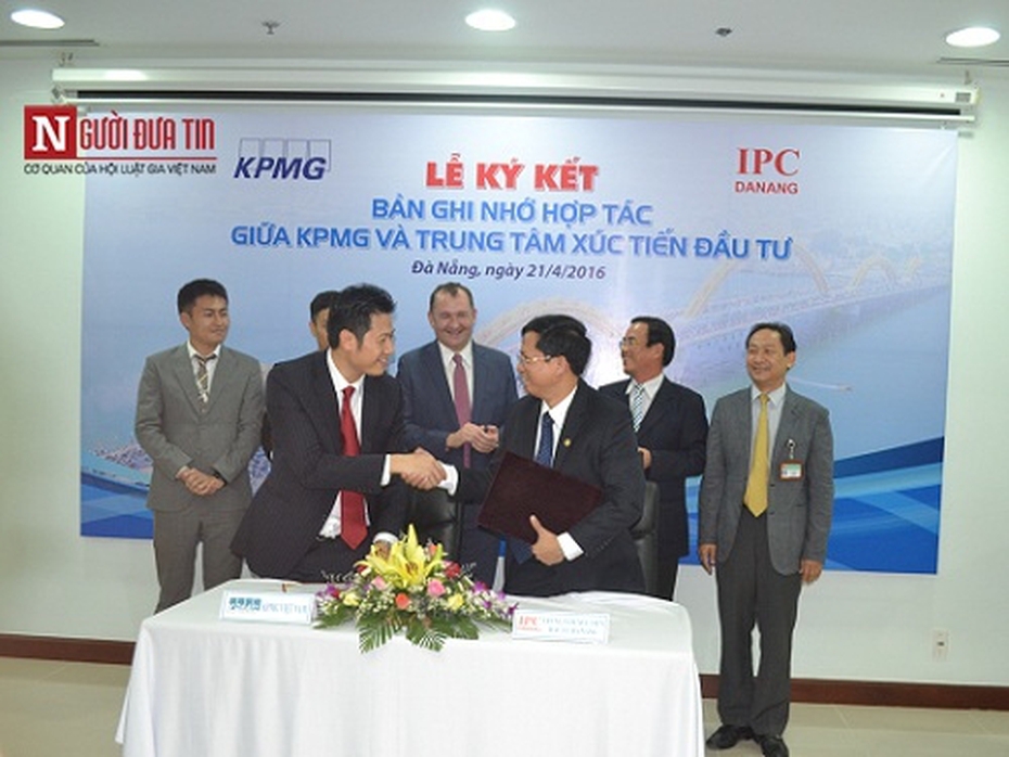 Ký kết biên bản hợp tác đầu tư giữa Đà Nẵng và KPMG