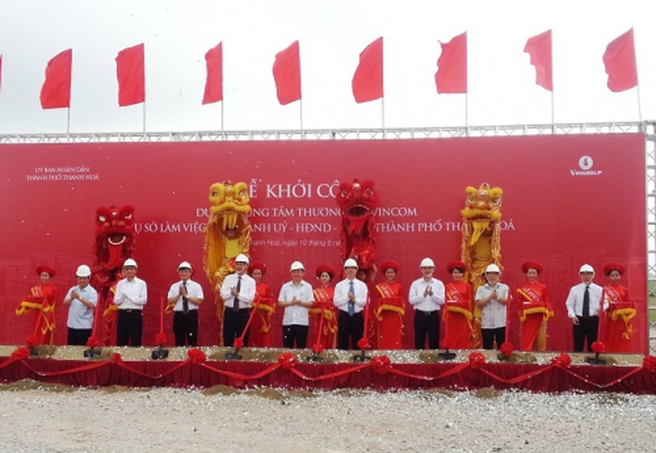 Khởi công dự án tòa nhà cao nhất Bắc miền Trung ở Thanh Hóa