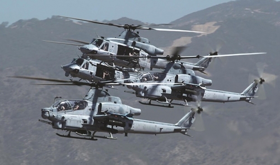 Cận cảnh tác chiến của AH-1Z Viper - Chủ lực Thủy quân Lục chiến Mỹ