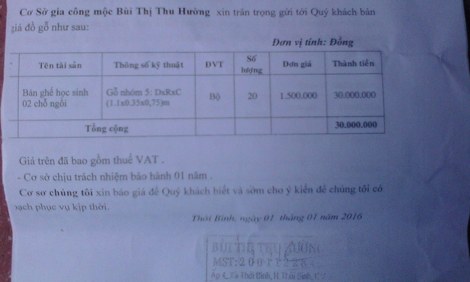 Hé lộ nguyên nhân nợ tiền tỷ của ngành giáo dục huyện Thới Bình