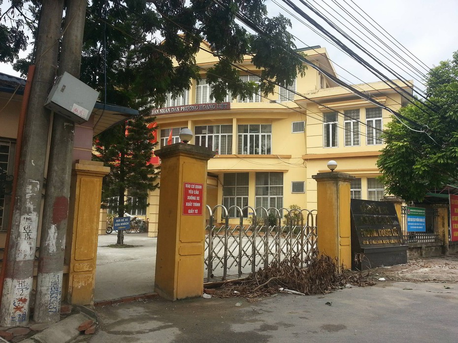 Hà Nội: UBND phường Hoàng Liệt bị đạo chích 'ghé thăm'