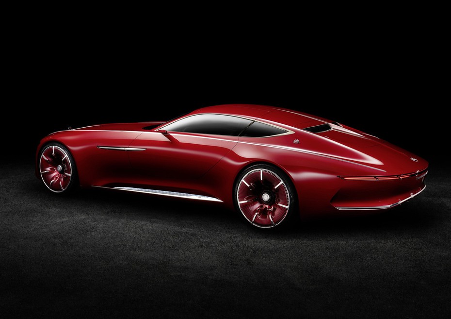 Choáng ngợp vẻ 'kiêu sa' chiếc siêu xe Vision Mercedes-Maybach 6