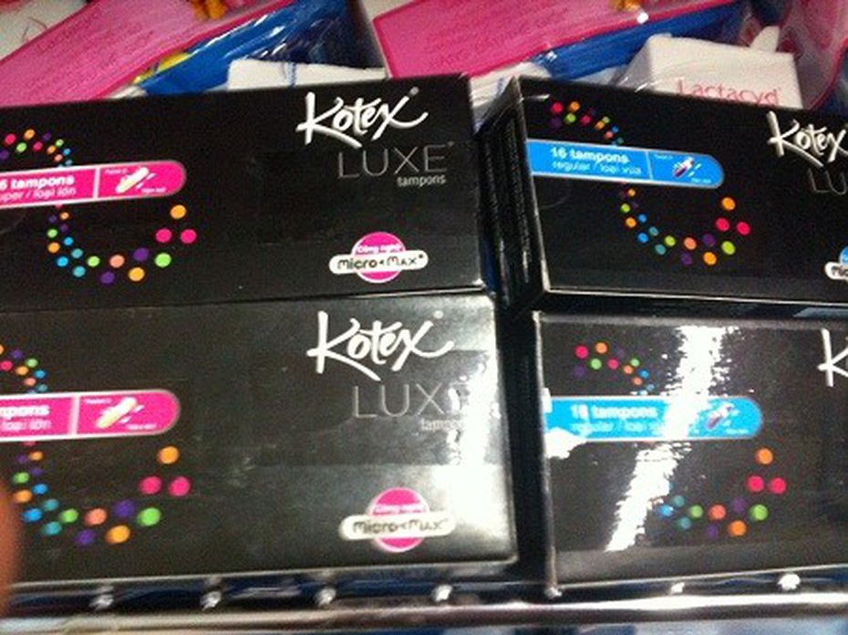 Kotex bị thu hồi ở nước ngoài nhưng vẫn tràn lan ở Việt Nam