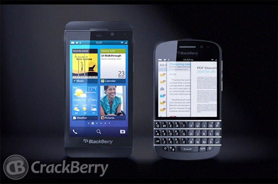 Lộ diện điện thoại chạy hệ điều hành BlackBerry 10