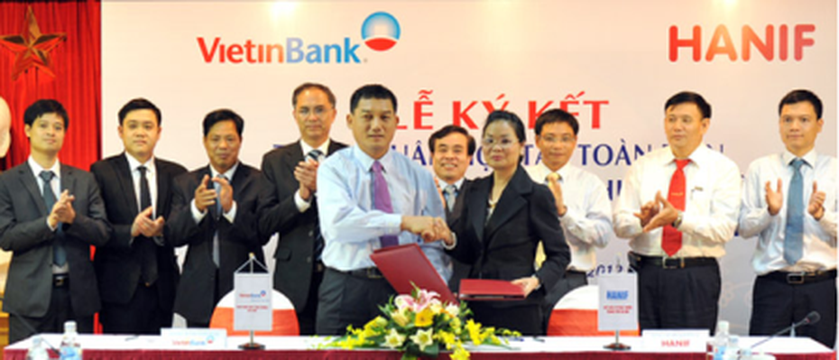 VietinBank ký kết hợp tác toàn diện với HANIF