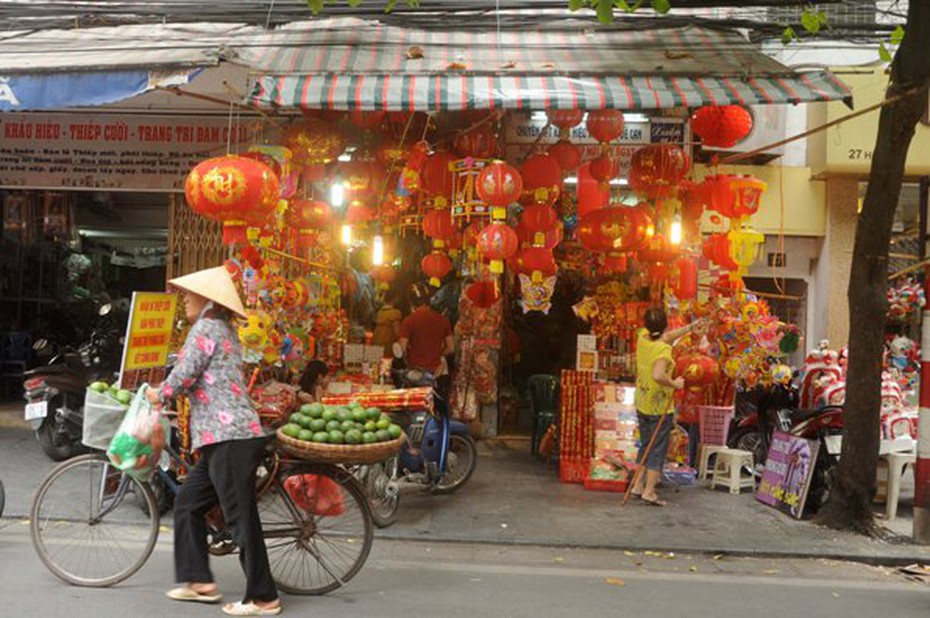 Nhộn nhịp phố Hàng Mã mùa Trung thu