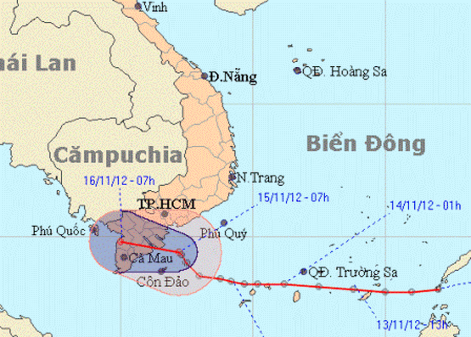 Miền Bắc ấm dần, áp thấp nhiệt đới vào Tây Nam Bộ