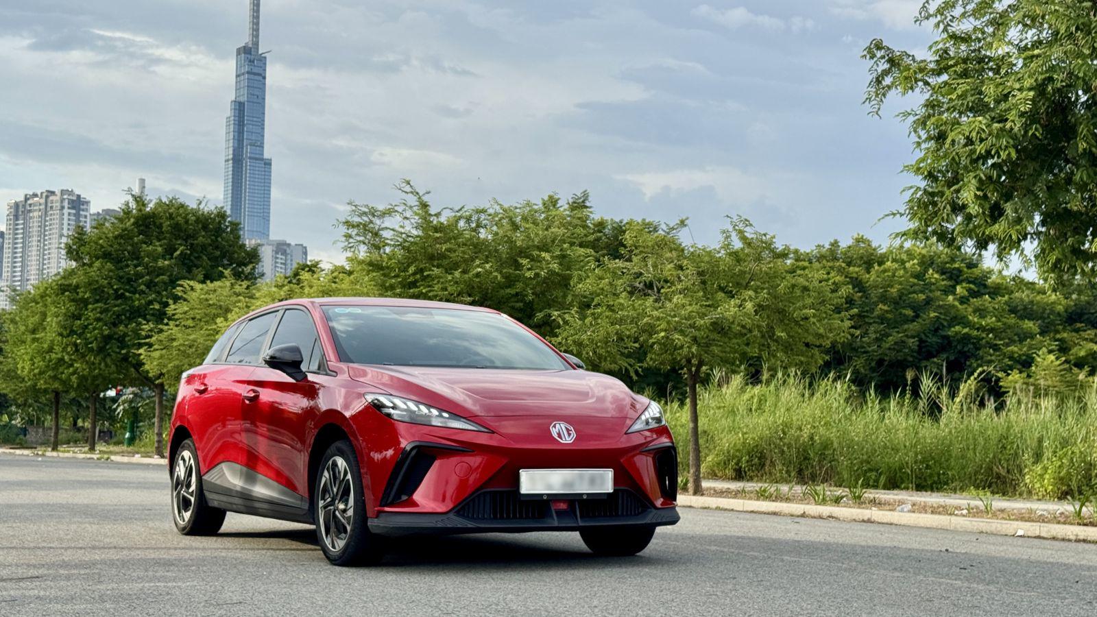 MG4 EV lần đầu giảm mạnh, giá thực tế xuống ngang CUV phổ thông