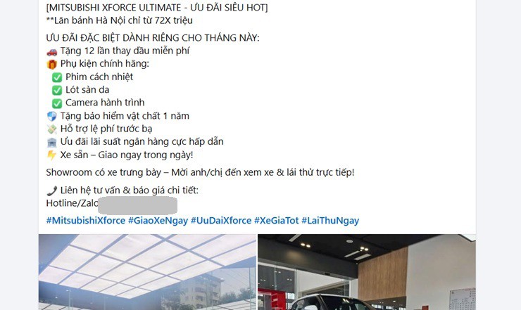 Ưu đãi cực lớn cho Mitsubishi Xforce Ultimate, giá lăn bánh “chạm đáy”