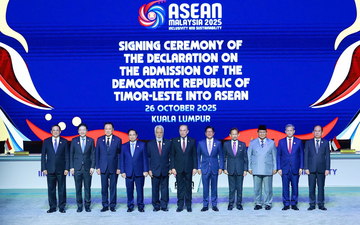 Dấu mốc lịch sử của ASEAN với đầy đủ 11 thành viên