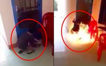 'Câu' đủ 1.000 like trên facebook, cô gái mang xăng đến đốt trường