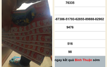 Thủ đoạn in vé số giả lừa trúng giải rồi đem đổi cho người bán dạo