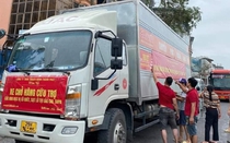 Đề nghị miễn phí đường bộ cho các phương tiện vận chuyển hàng cứu trợ bão lũ