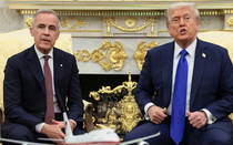 Ông Trump khen ngợi Thủ tướng Canada nhưng vẫn cứng rắn về thuế quan