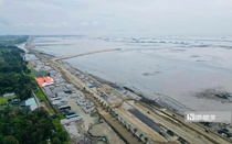 Cận cảnh "siêu" dự án lấn biển Cần Giờ