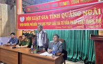 Quảng Ngãi sẽ tổ chức 2 điểm tư vấn pháp luật miễn phí cho nhân dân