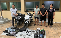 TP.HCM: Triệt phá đường dây trộm cắp và tiêu thụ xe máy chuyên nghiệp