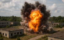 Cú đánh chính xác: Hệ thống FrankenSAM của Ukraine bị phá hủy ngay tại trận địa