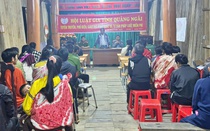 Hội Luật gia tỉnh Quảng Ngãi đẩy mạnh tư vấn pháp luật miễn phí tại địa bàn khó khăn